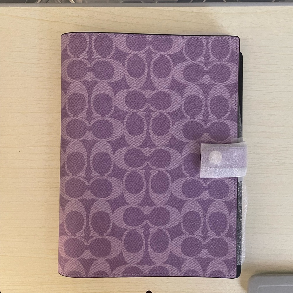 Coach Iris Notebook